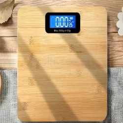 竹製家用電子秤