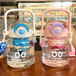 800ML手提大容量塑料杯