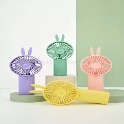 糖果色卡通手持風扇