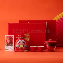 蛇年陶瓷茶具套裝