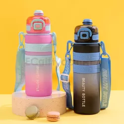 漸變色便攜式水壺