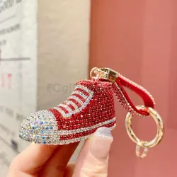 鑲鑽帆布鞋鑰匙扣 HK$51.8