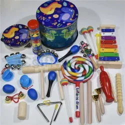 早教音樂教具套裝二十三件套