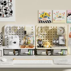 亞加力置物架 文具整理盒