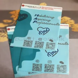 禮品編號：8153 滿版彩印L型文件夾