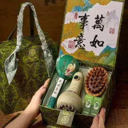 按摩梳禮盒