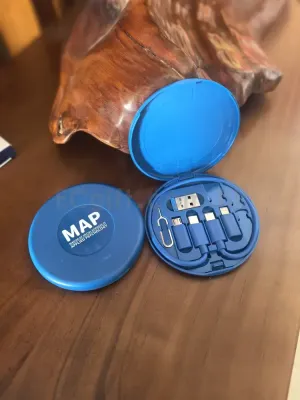禮品編號：8939 8939 60W多功能快充數據線收納套裝盒
