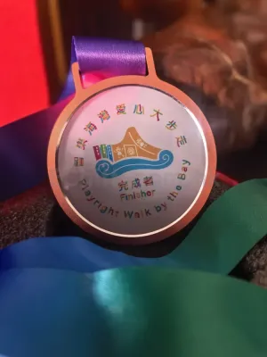 禮品編號：10587 水晶金屬獎牌