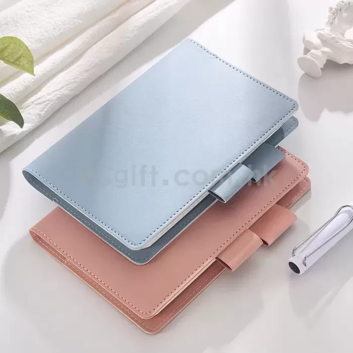 帶筆PU筆記簿