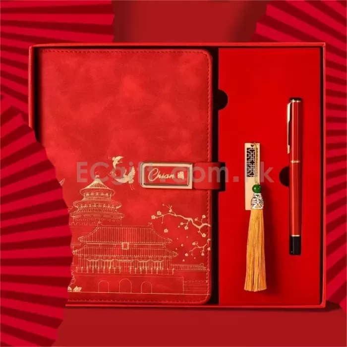 筆記簿+usb手指套裝