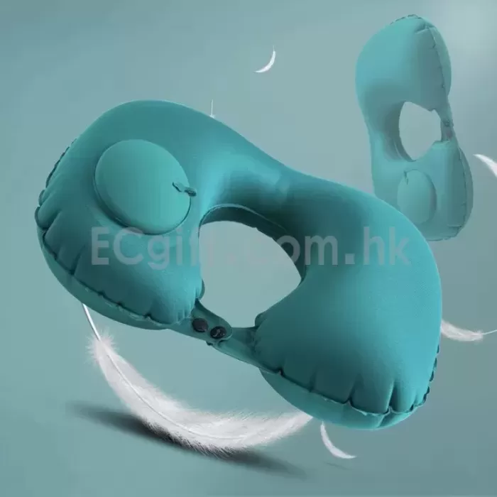 旅行按壓式頸枕