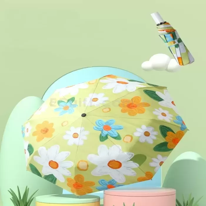 雙面印花晴雨傘