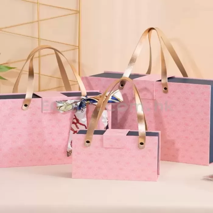 翻蓋禮品手提盒