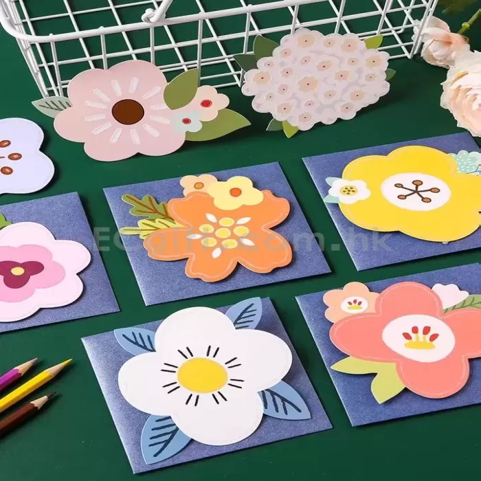 3D立體花朵心意咭