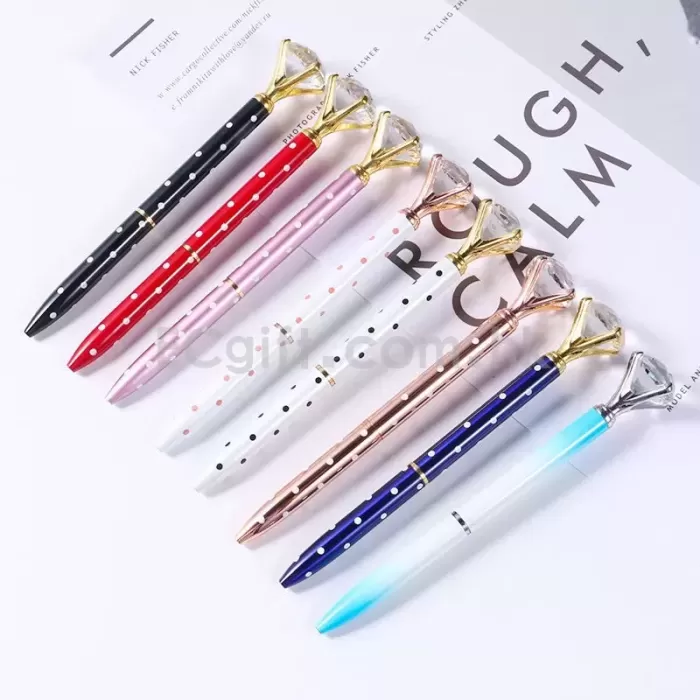 水晶鑽石金屬筆