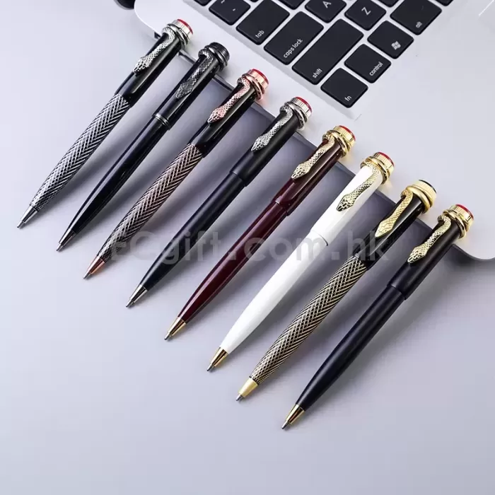 蛇形金屬筆