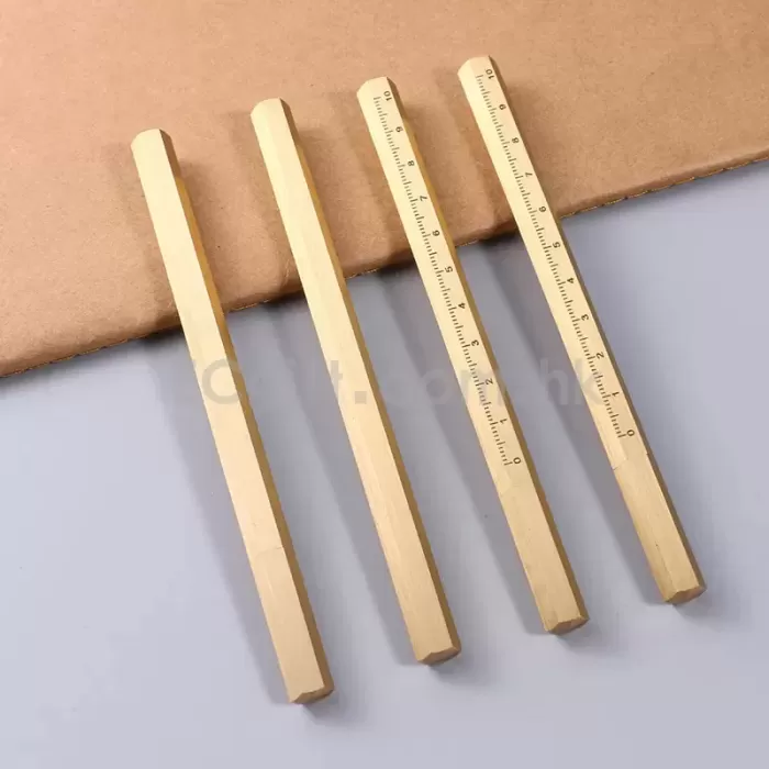 手工黃銅六棱金屬筆