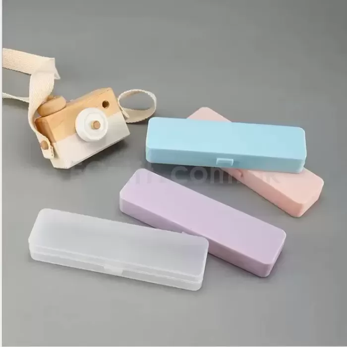 半透明便攜筆盒
