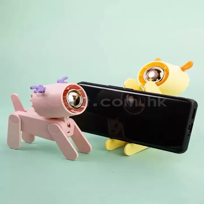 USB風扇手機支架