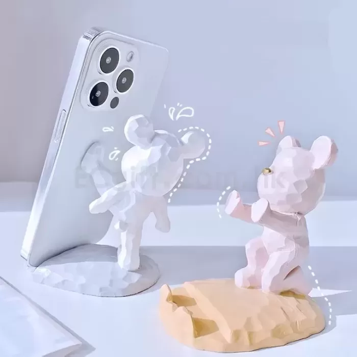 暴力熊手機支架