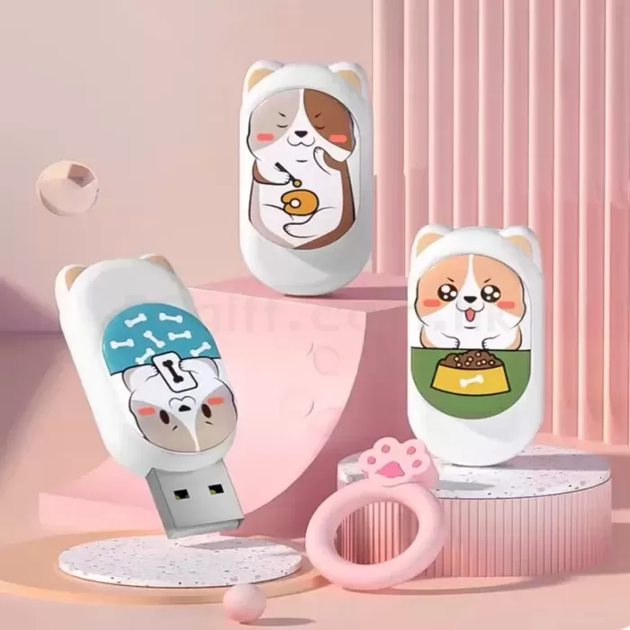 旋轉 卡通USB手指