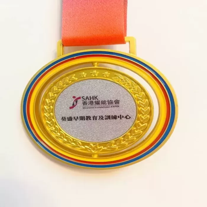 禮品編號：8028旋轉金屬獎牌