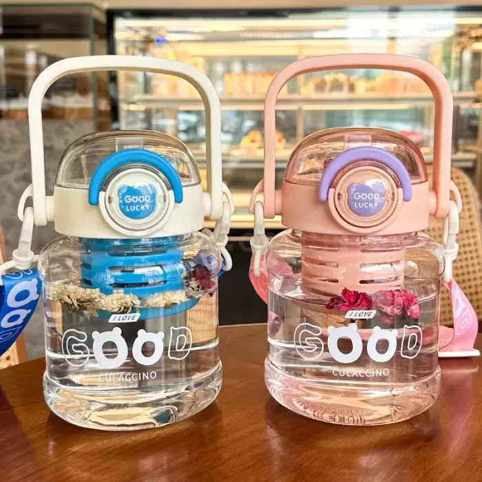 800ML手提大容量塑料杯