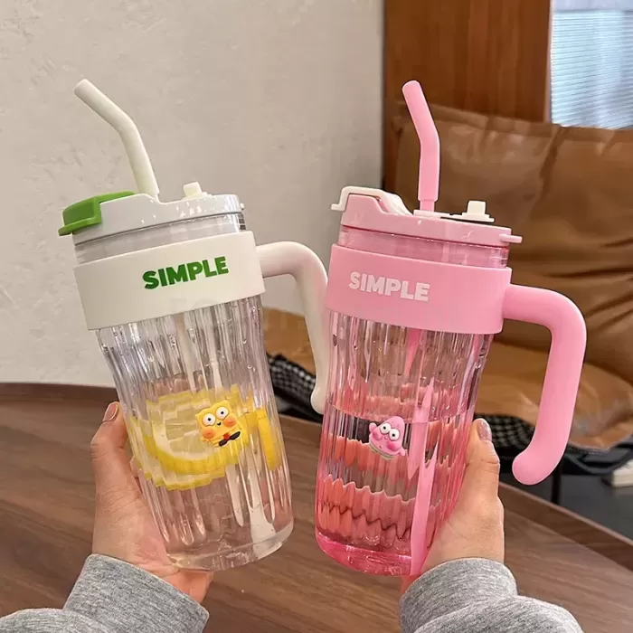 帶手柄大容量雙飲杯