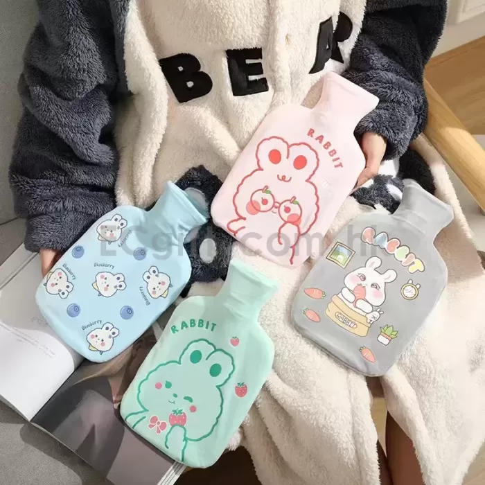 毛絨卡通暖水袋