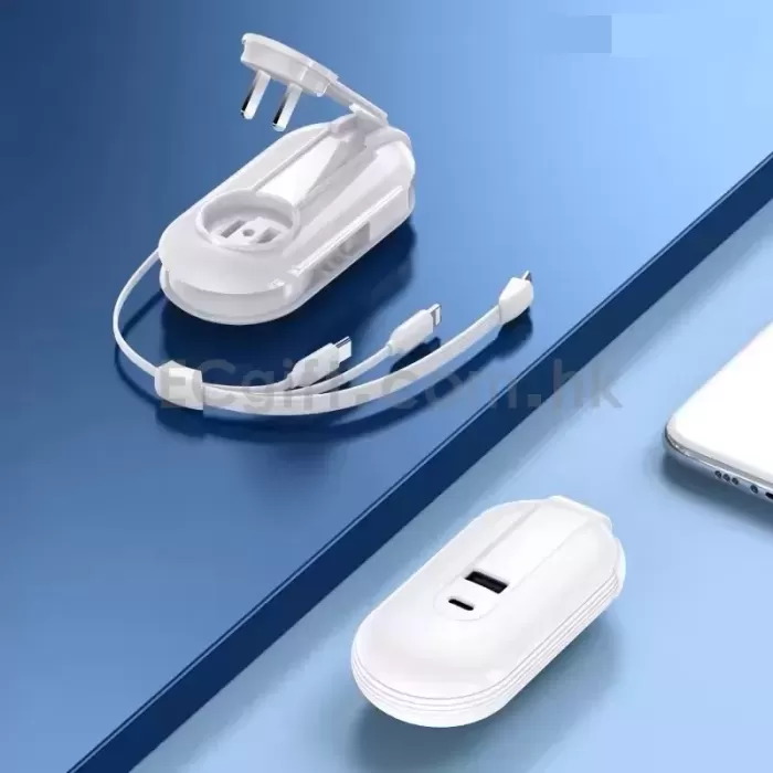 伸縮三合一充電器 