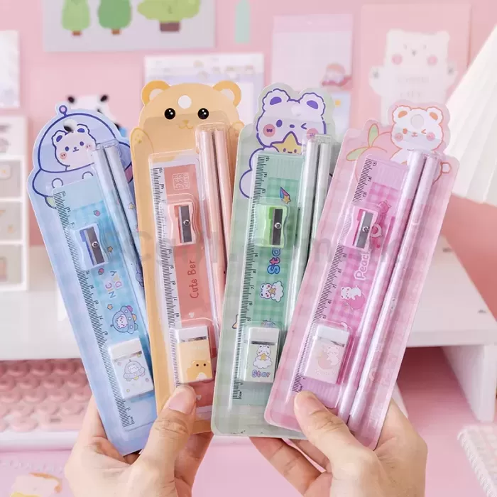 小學生鉛筆文具套裝禮盒