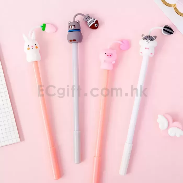 卡通萌物中性筆 HK$1.48