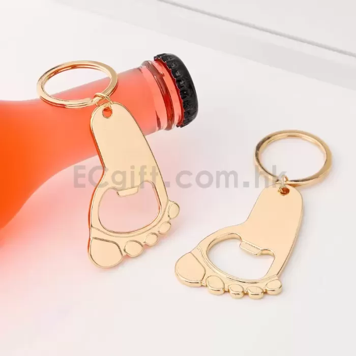 腳丫鑰匙扣啤酒開瓶器 HK$8.7