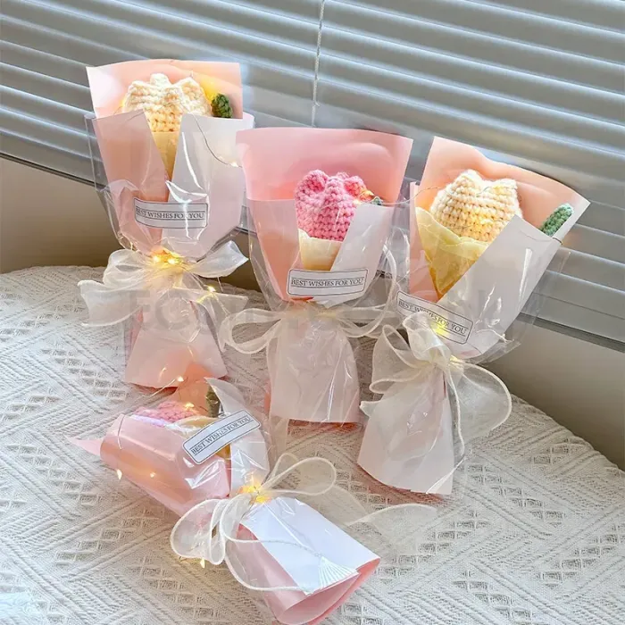 手工編織郁金香