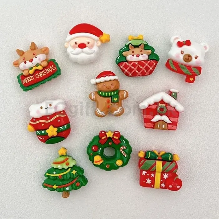 聖誕節樹脂飾品 DIY材料