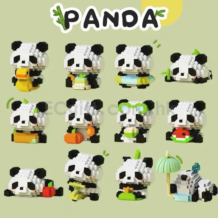 小熊貓積木