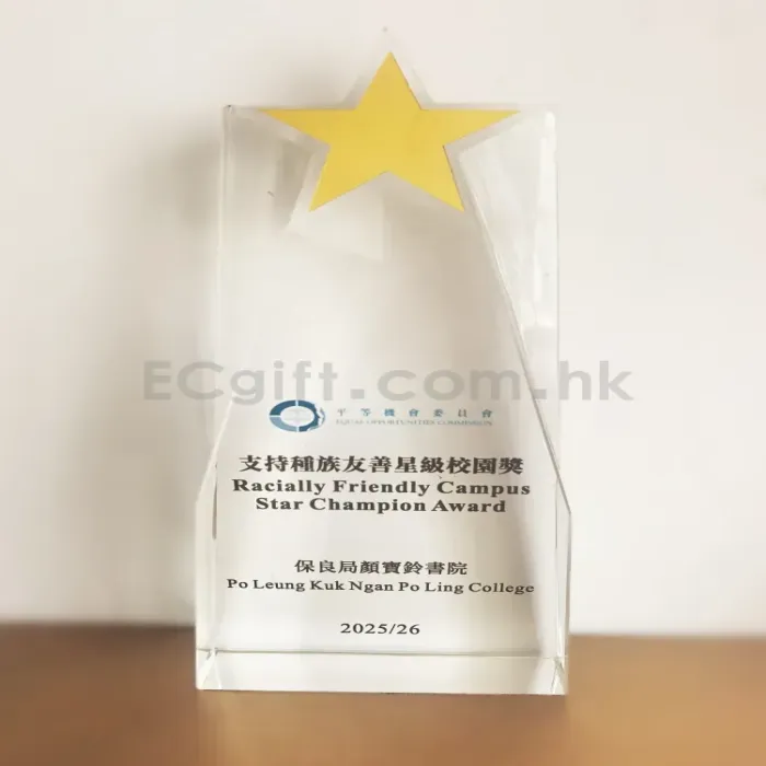 禮品編號：8171  創意水晶獎盃