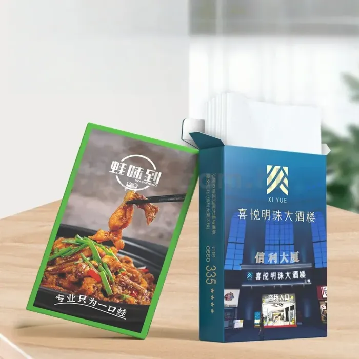 啤牌款紙巾盒訂製